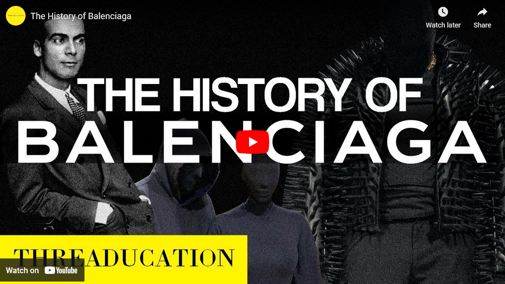 The History of Balenciaga