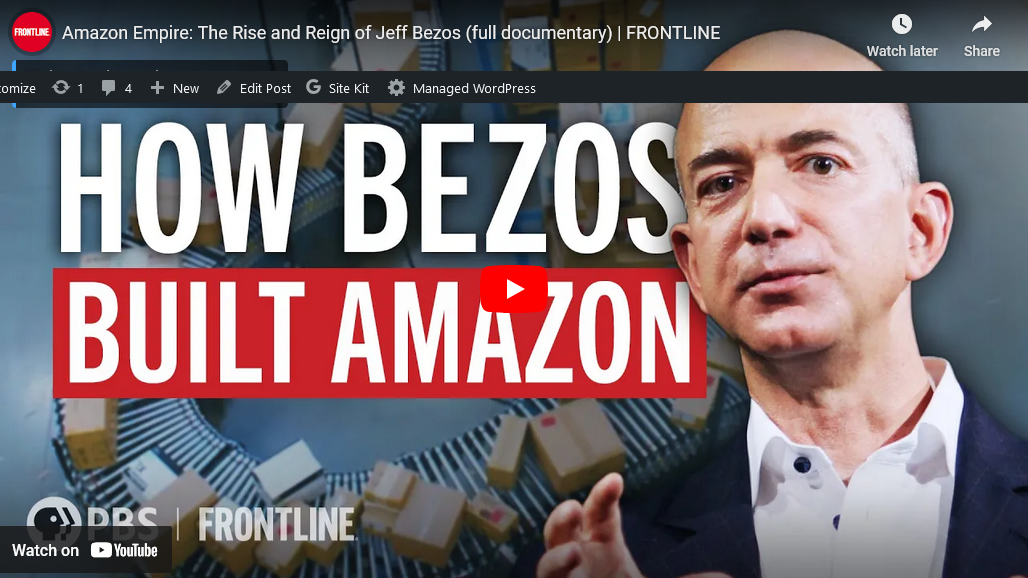 Doc Review: Amazon Empire: The Rise and Reign of Jeff Bezos (full documentary) | FRONTLINE