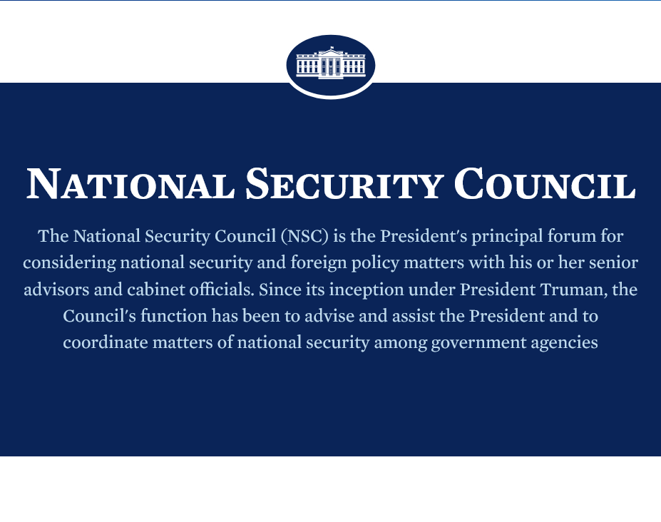 What is the National Security Council?