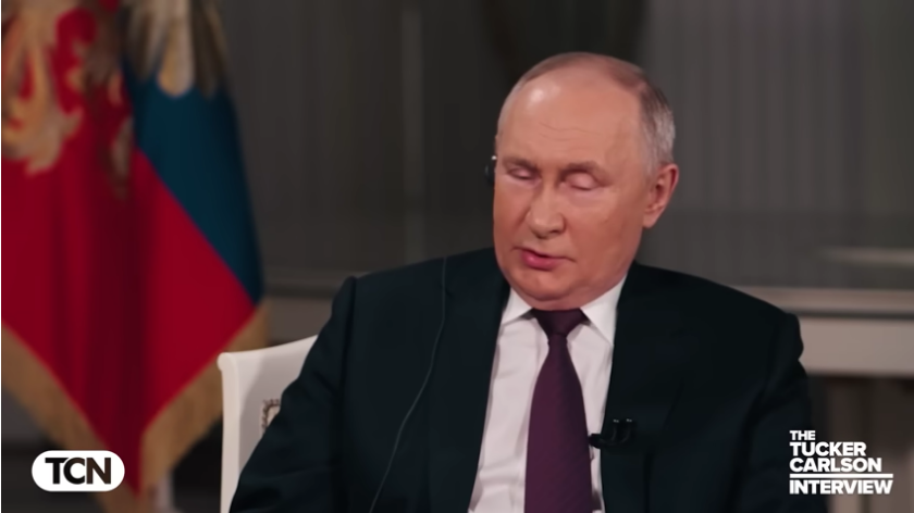 Exclusive: Tucker Carlson Interviews Vladimir Putin