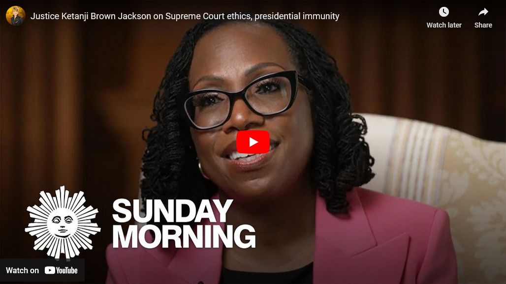 Justice Ketanji Brown Jackson on Supreme Court ethics, presidential immunity