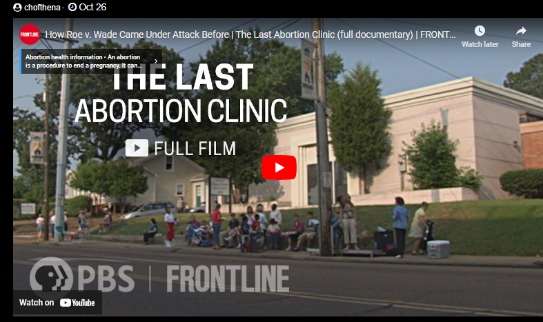 How Roe v. Wade Came Under Attack Before I The Last Abortion Clinic (full documentary) |…