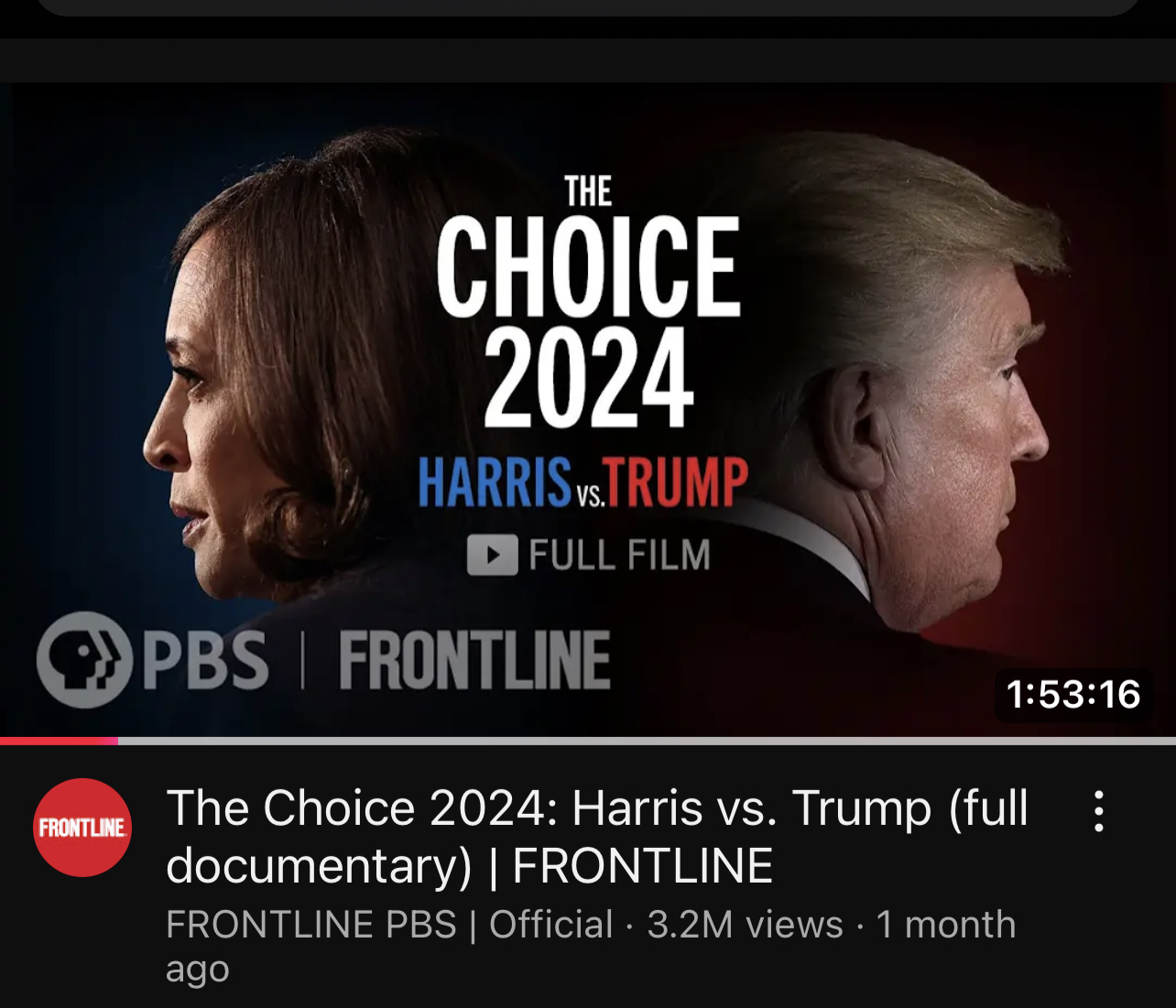 The Choice 2024: Harris vs. Trump (full documentary) | FRONTLINE