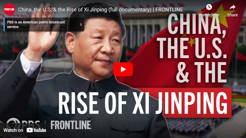 China, the U.S. & the Rise of Xi Jinping (full documentary) | FRONTLINE