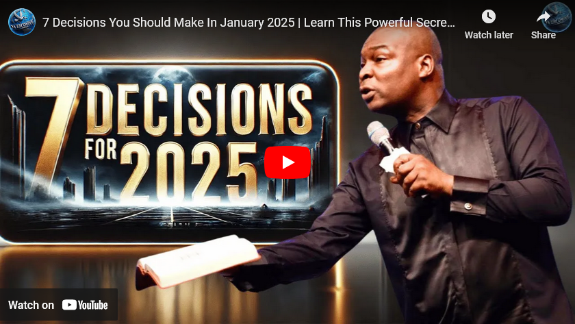 7 Decisions You Should Make In January 2025